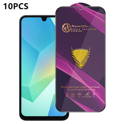 For Samsung Galaxy A16 5G / Galaxy A16 4G 10Pcs Screen Protector Full Cover Anti-Static Clear High Aluminium-silicon Glass Film - Transparent - 1