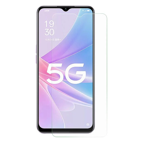For Oppo A78 5G Anti-explosion Tempered Glass Film 0.3mm Arc Edge Ultra Clear Anti-fingerprint Screen Protector - 1