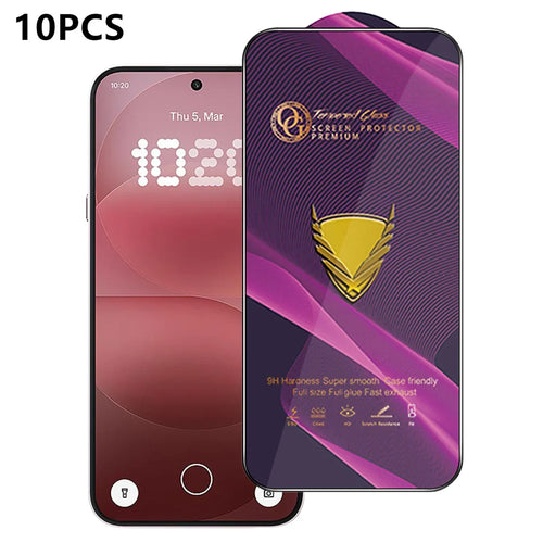 For Nothing Phone (4a) Pro 10Pcs Screen Protector Full Cover Anti-Static Clear High Aluminium-silicon Glass Film - Transparent - 1