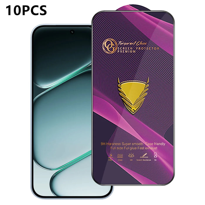 For OnePlus Nord CE6 5G 10Pcs Screen Protector Full Cover Anti-Static Clear High Aluminium-silicon Glass Film - Transparent - 1