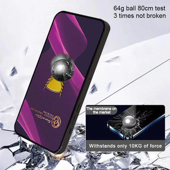 For OnePlus Nord CE6 5G 10Pcs Screen Protector Full Cover Anti-Static Clear High Aluminium-silicon Glass Film - Transparent - 2