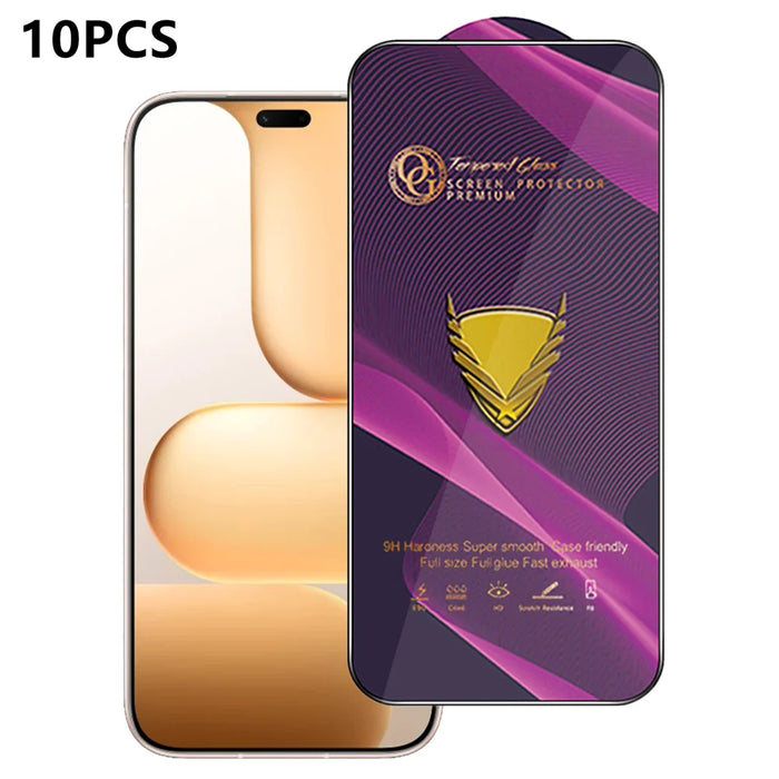 For Honor 600 Lite 5G 10Pcs Screen Protector Full Cover Anti-Static Clear High Aluminium-silicon Glass Film - Transparent - 1