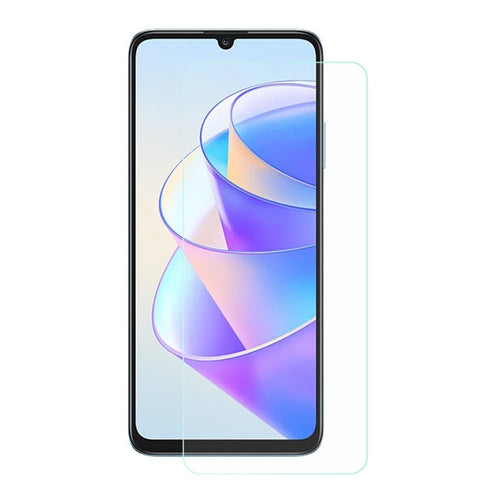 For Honor X7a 5G Anti-fingerprint Tempered Glass Film 0.3mm Arc Edge Ultra Clear Shatterproof Screen Protector - 1