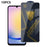 For Samsung Galaxy A25 5G (Global) (161mm) 10Pcs Privacy Screen Protector 28° Anti-Spy Anti-Static High Aluminium-silicon Glass Film - Black - 1