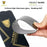 For iPhone 15 Pro Max 10Pcs Privacy Screen Protector 28° Anti-Spy Anti-Static High Aluminium-silicon Glass Film - Black - 6