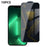 For iPhone 13 Pro Max 10Pcs Privacy Screen Protector 28° Anti-Spy Anti-Static High Aluminium-silicon Glass Film - Black - 1