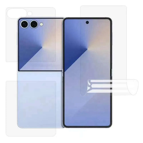 For Samsung Galaxy Z Flip8 Screen Protector Full Coverage HD Clear PET Hydrogel Film - Transparent - 1