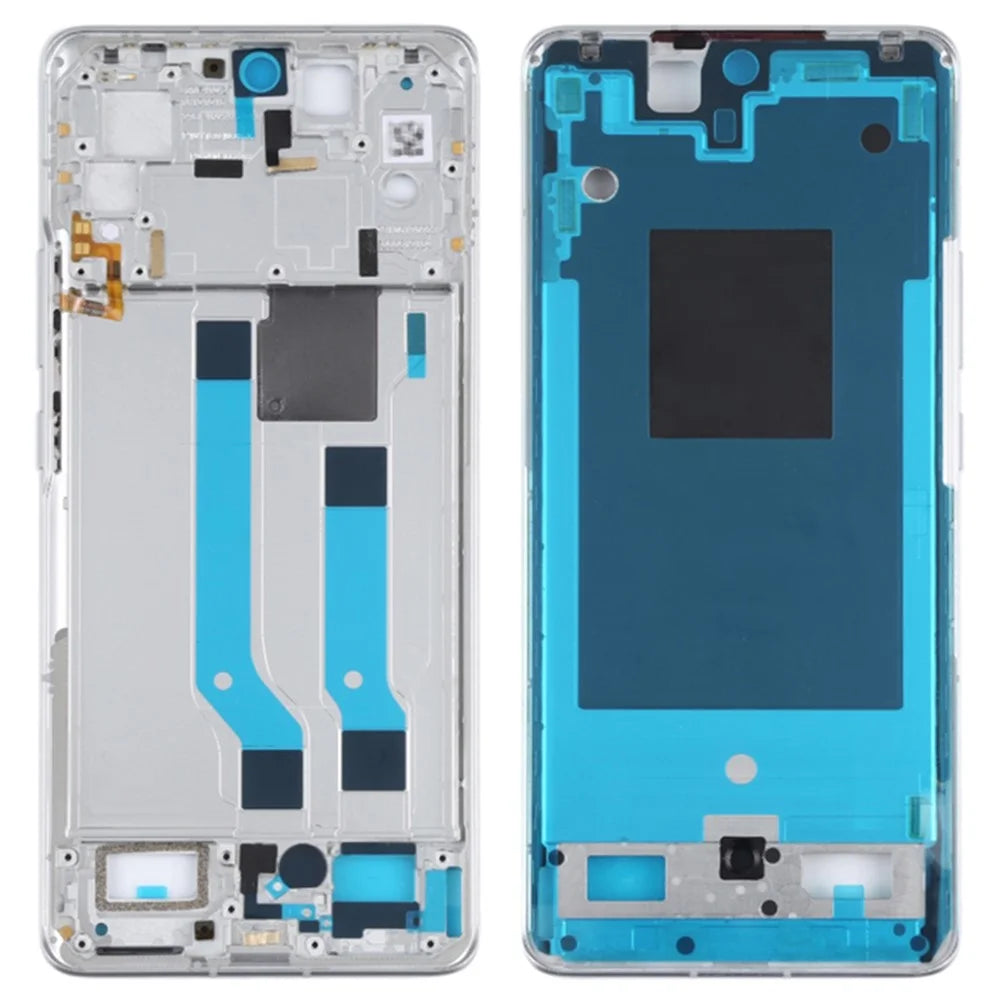 For Xiaomi Civi OEM Middle Plate Frame Phone Spare Part (A-Side) (without Logo) - Silver - 1