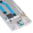 For Xiaomi Civi OEM Middle Plate Frame Phone Spare Part (A-Side) (without Logo) - Silver - 4