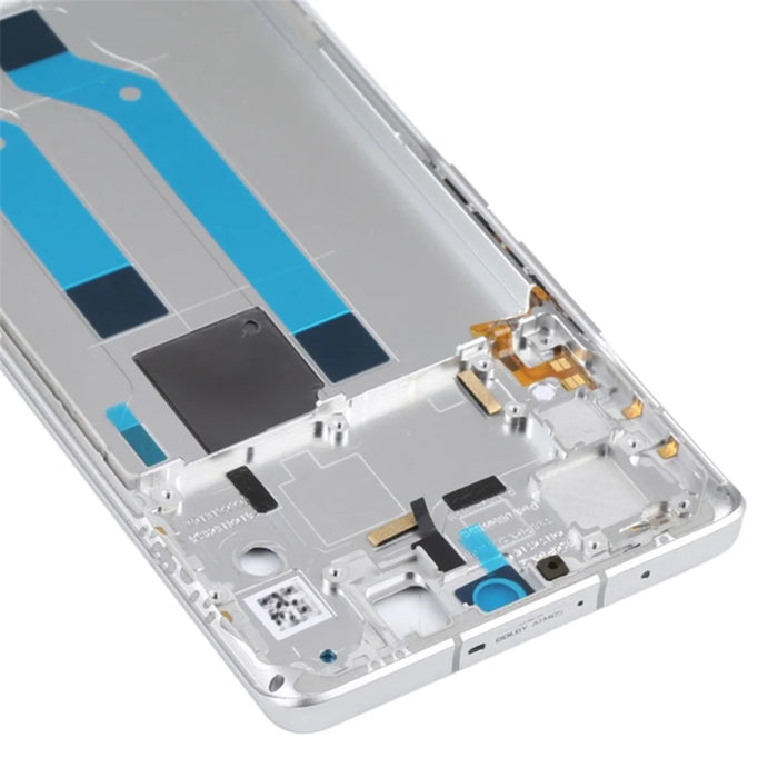 For Xiaomi Civi OEM Middle Plate Frame Phone Spare Part (A-Side) (without Logo) - Silver - 4