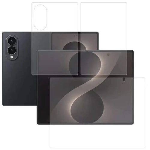 For Samsung Galaxy Z Fold8 Screen Protector Full Coverage HD Clear PET Hydrogel Film - Transparent - 1