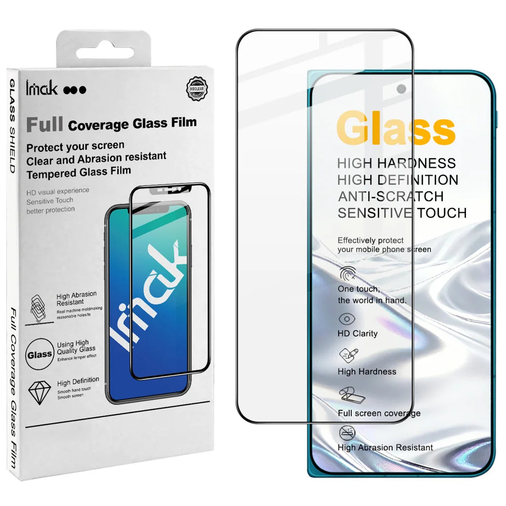 IMAK for vivo X Fold6 5G Pro+ Series HD Tempered Glass Full Screen Protector Sensitive Touch Film - Transparent - 2