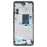 For Xiaomi 12 Lite 5G Middle Plate Frame Phone Repair Part (A-Side) (without Logo) - Black - 2