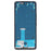 For Xiaomi 12 Lite 5G Middle Plate Frame Phone Repair Part (A-Side) (without Logo) - Black - 3