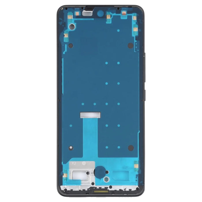 For Xiaomi 12 Lite 5G Middle Plate Frame Phone Repair Part (A-Side) (without Logo) - Black - 3
