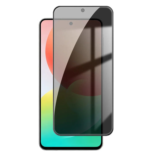 For Samsung Galaxy M47 5G Anti Spy Privacy Full Screen Protector Black Edge High Aluminium-silicon Glass Film - Black - 1