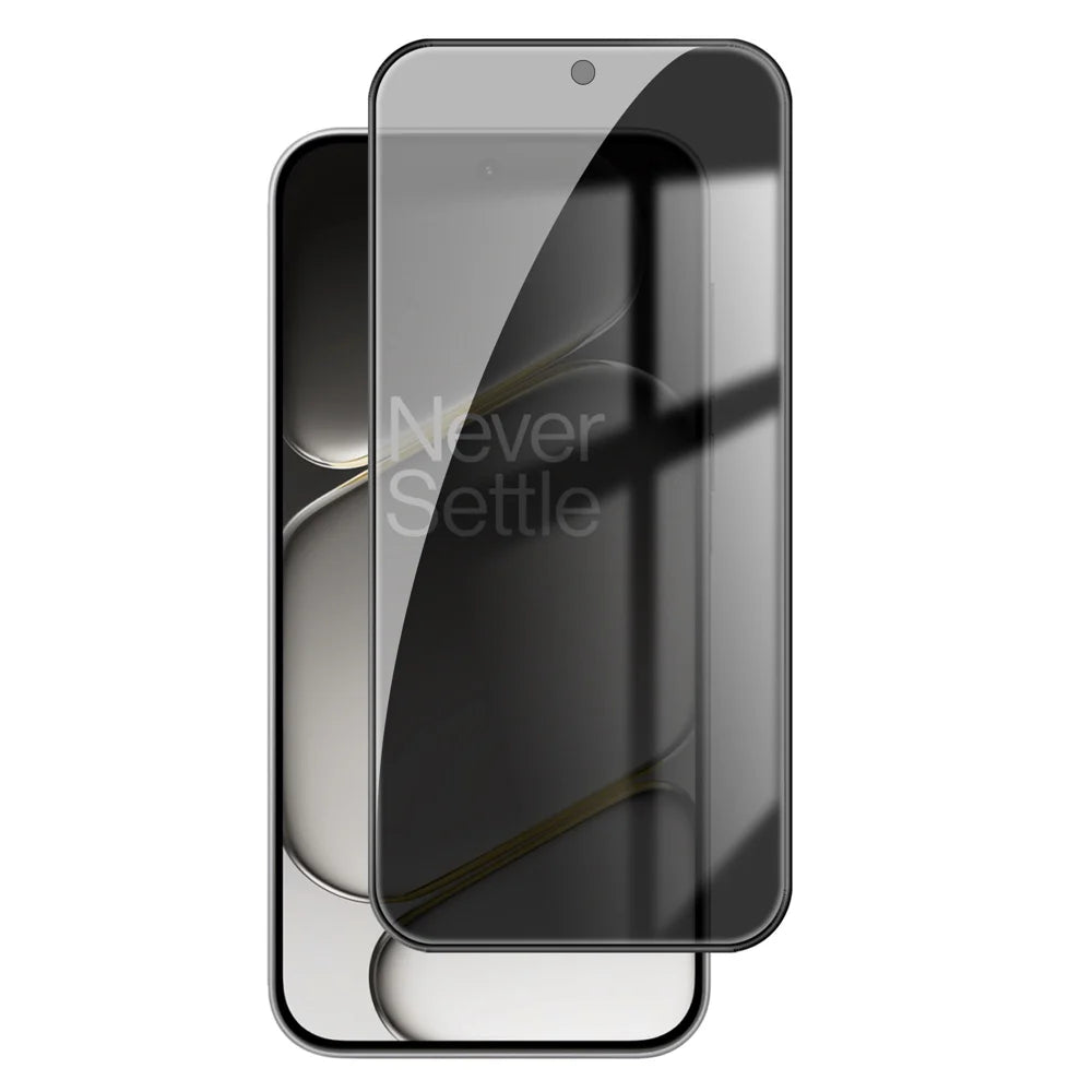 For OnePlus Turbo 6V 5G / OnePlus Turbo 6 5G Anti Spy Privacy Full Screen Protector Black Edge High Aluminium-silicon Glass Film - Black - 1