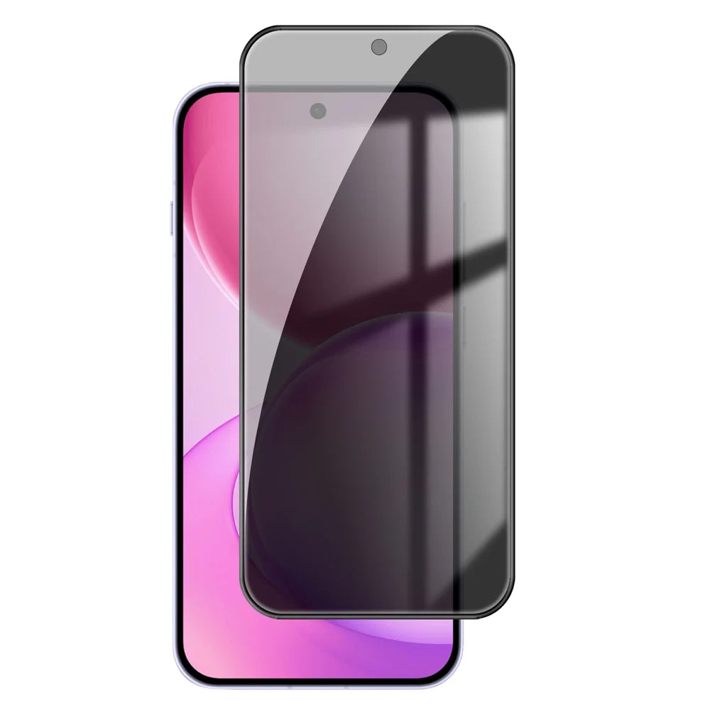 For Oppo Reno16 5G (Global) Anti Spy Privacy Full Screen Protector Black Edge High Aluminium-silicon Glass Film - Black - 1