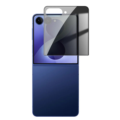 For Samsung Galaxy Z Flip8 Anti Spy Privacy Full Screen Protector Black Edge High Aluminium-silicon Glass Film - Black - 1