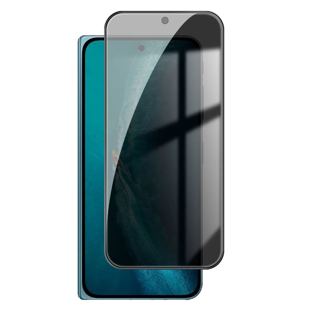 For vivo X Fold6 5G Anti Spy Privacy Full Screen Protector Black Edge High Aluminium-silicon Glass Film - Black - 1