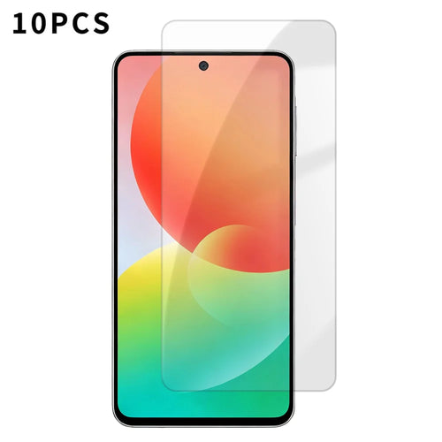 For Samsung Galaxy M47 5G 10Pcs HD Screen Protector High Aluminium-silicon Anti-fingerprint Tempered Glass Film (Not Complete Covering) - Transparent - 1