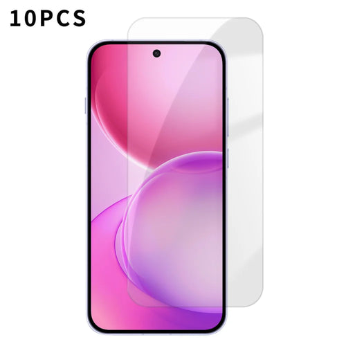 For Oppo Reno16 5G (Global) 10Pcs HD Screen Protector High Aluminium-silicon Anti-fingerprint Tempered Glass Film (Not Complete Covering) - Transparent - 1