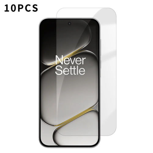 For OnePlus Turbo 6V 5G / OnePlus Turbo 6 5G 10Pcs HD Screen Protector High Aluminium-silicon Anti-fingerprint Tempered Glass Film (Not Complete Covering) - Transparent - 1