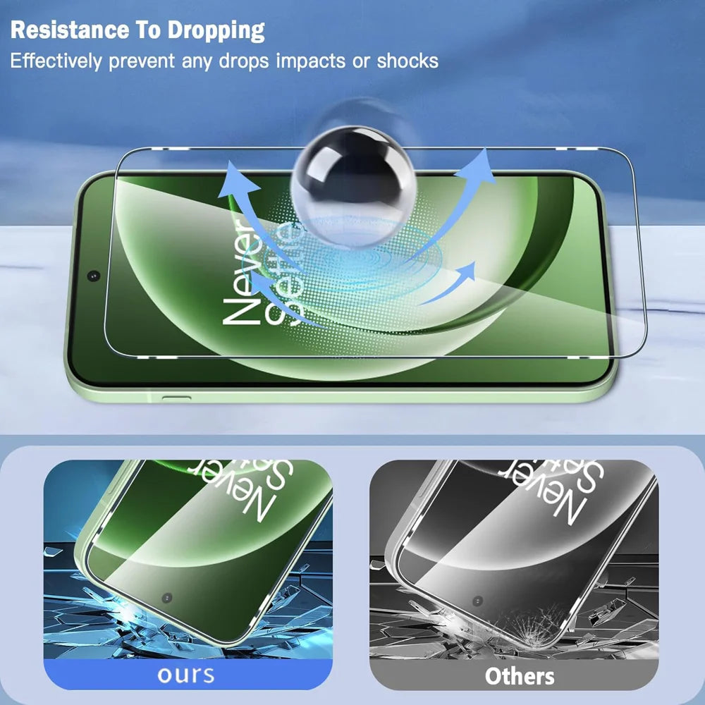 For OnePlus Turbo 6V 5G / OnePlus Turbo 6 5G 10Pcs HD Screen Protector High Aluminium-silicon Anti-fingerprint Tempered Glass Film (Not Complete Covering) - Transparent - 5