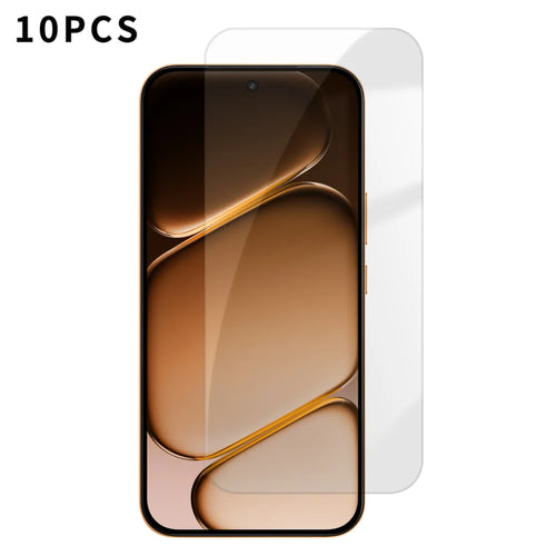 For OnePlus Turbo 6X Pro 5G 10Pcs HD Screen Protector High Aluminium-silicon Anti-fingerprint Tempered Glass Film (Not Complete Covering) - Transparent - 1
