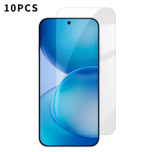 For Oppo Reno16 Pro 5G (Global) 10Pcs HD Screen Protector High Aluminium-silicon Anti-fingerprint Tempered Glass Film (Not Complete Covering) - Transparent - 1