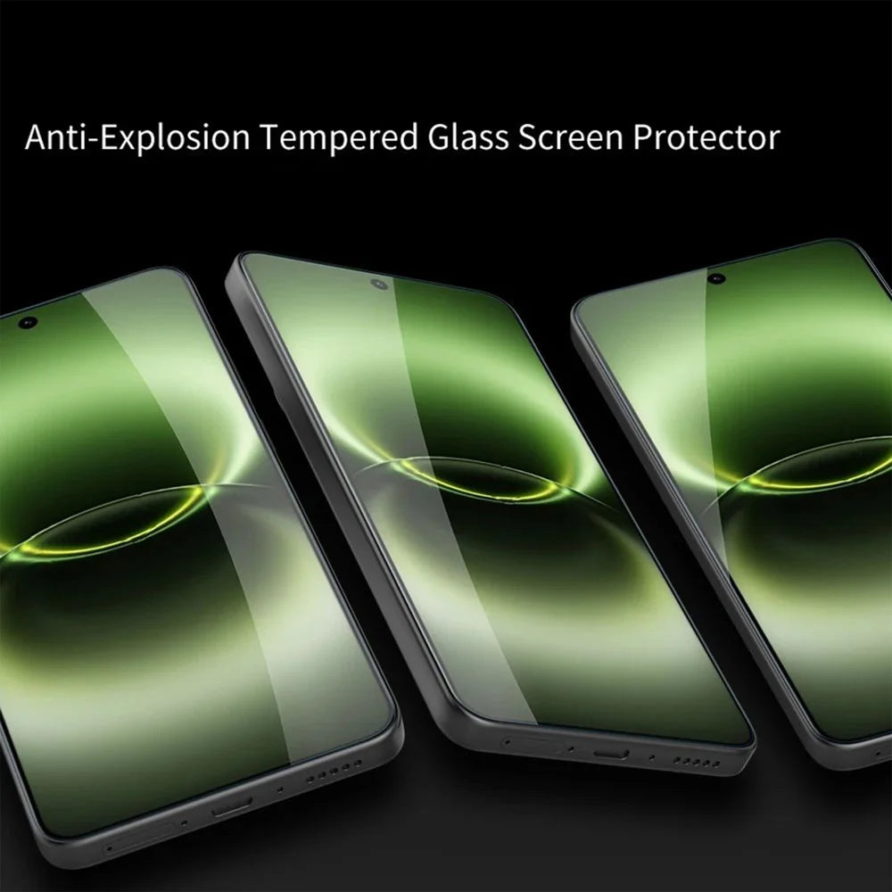 For vivo X Fold6 5G 10Pcs HD Screen Protector High Aluminium-silicon Anti-fingerprint Tempered Glass Film (Not Complete Covering) - Transparent - 2