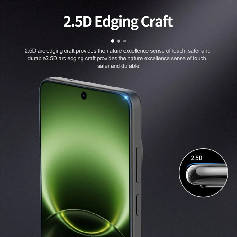 For vivo X Fold6 5G 10Pcs HD Screen Protector High Aluminium-silicon Anti-fingerprint Tempered Glass Film (Not Complete Covering) - Transparent - 3