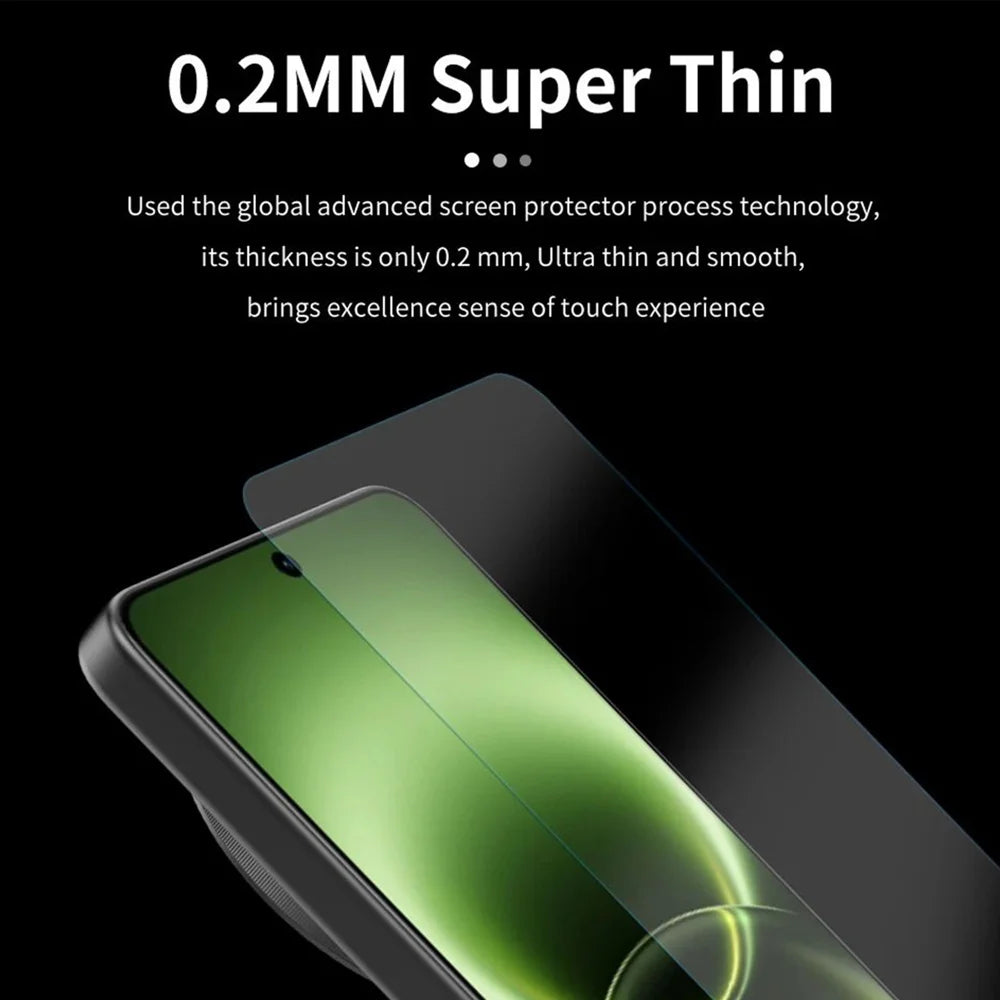 For vivo X Fold6 5G 10Pcs HD Screen Protector High Aluminium-silicon Anti-fingerprint Tempered Glass Film (Not Complete Covering) - Transparent - 4