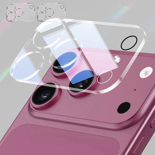HAT PRINCE for iPhone 18 Pro Max 2Pcs Camera Lens Protector ENKAY Hat-Prince Integrated Tempered Glass Lens Film - Transparent - 1