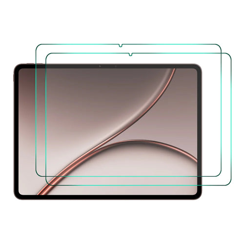 HAT PRINCE for Oppo Pad 5 Pro / OnePlus Pad 4 2Pcs Full Screen Protector ENKAY  9H 2.5D 0.33mm Full Glue High Aluminium-silicon Glass Film - Transparent - 1