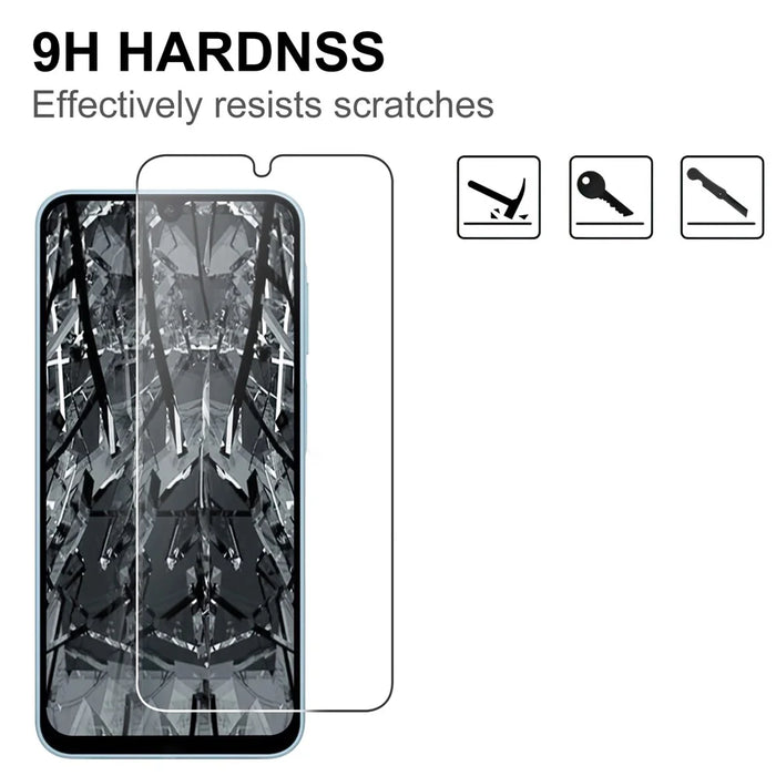 For Samsung Galaxy A18 5G Screen Protector 2.5D HD Tempered Glass Film (Not Complete Coverage) - Transparent - 3