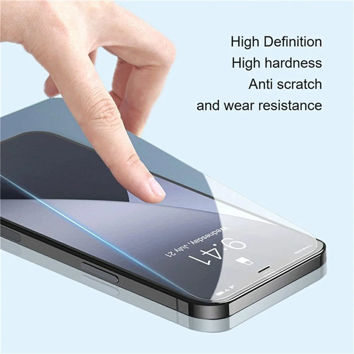 AMORUS For iPhone 18 Pro Max / 17 Pro Max High Aluminum-silicon Glass Film 2.5D Arc Edge Screen Protector, NOT Complete Covering - 3
