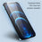 AMORUS For iPhone 18 Pro Max / 17 Pro Max High Aluminum-silicon Glass Film 2.5D Arc Edge Screen Protector, NOT Complete Covering - 7