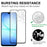 For Samsung Galaxy A08 5G AGC Tempered Glass with Black Edge Full Glue Full Coverage Screen Protector - 4