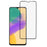 For Samsung Galaxy A08 4G / A08 5G Screen Protector Silk Printing Full Glue Full Coverage Tempered Glass Screen Film - Black Edge - 1