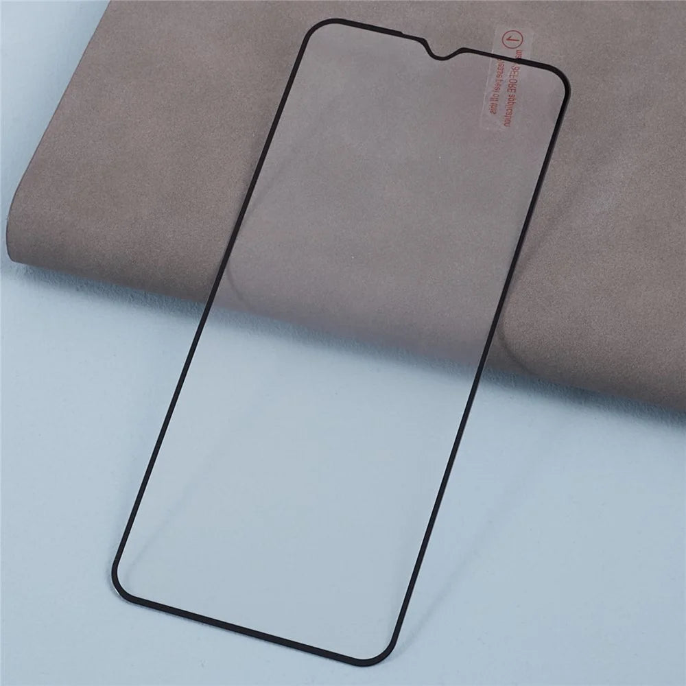 For Samsung Galaxy A18 4G / A18 5G Screen Protector Silk Printing Full Glue Full Coverage Tempered Glass Screen Film - Black Edge - 3