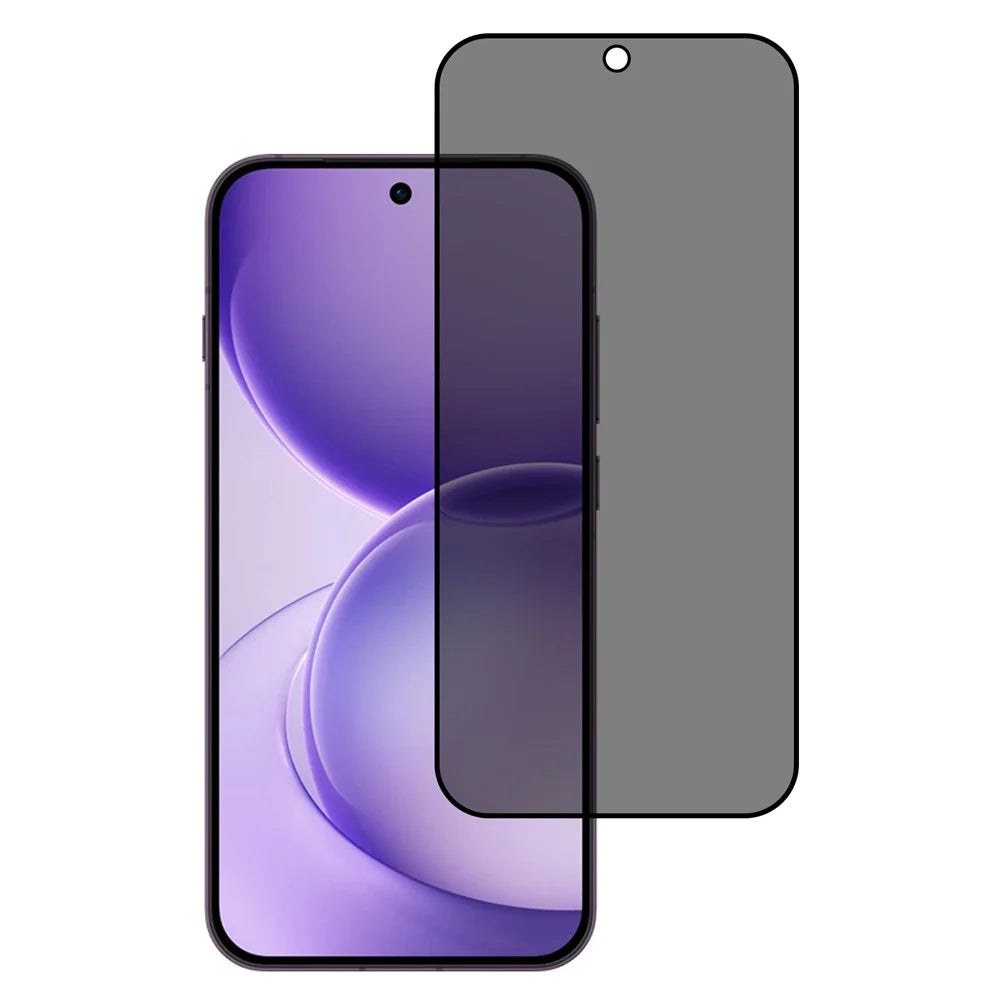 For Oppo Reno16 F 5G  /  Reno16 FS 5G Anti-Spy Screen Protector Silk Printing High Aluminium-Silicon Glass Film - 1