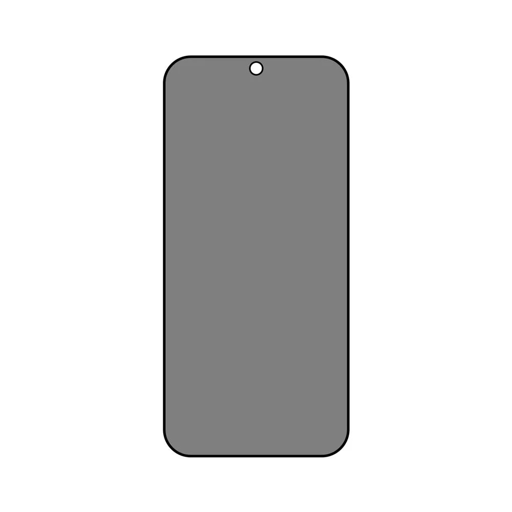For Oppo Reno16 F 5G  /  Reno16 FS 5G Anti-Spy Screen Protector Silk Printing High Aluminium-Silicon Glass Film - 2