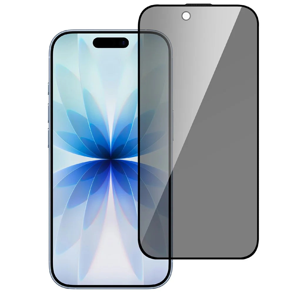 For iPhone 18 Pro Max Tempered Glass Screen Protector 2.5D Arc Edge Anti-Spy Film - 1