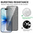For iPhone 18 Pro Max Tempered Glass Screen Protector 2.5D Arc Edge Anti-Spy Film - 4
