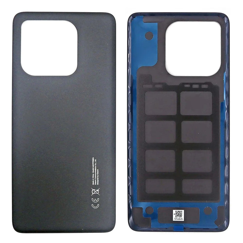 For Xiaomi 14T Pro Back Battery Housing Cover Replacement (without Logo) - Black - 1