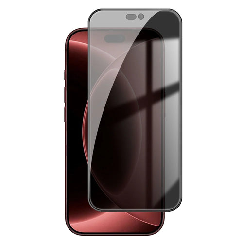 For iPhone 18 Pro Max Anti Spy Privacy Full Screen Protector Black Edge High Aluminium-silicon Glass Film - Black - 1