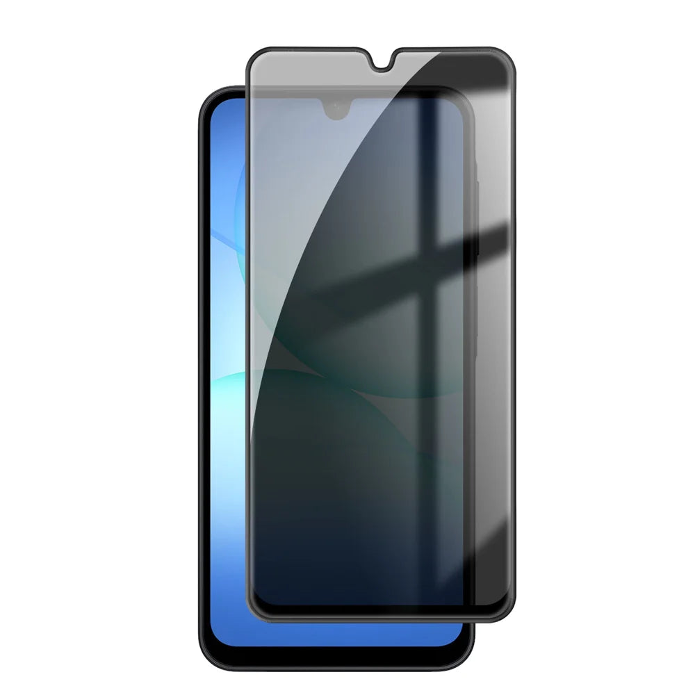 For Samsung Galaxy A18 5G / Galaxy A18 4G Anti Spy Privacy Full Screen Protector Black Edge High Aluminium-silicon Glass Film - Black - 1