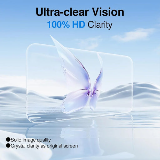 For Google Pixel 11 10Pcs HD Screen Protector High Aluminium-silicon Anti-fingerprint Tempered Glass Film (Not Complete Covering) - Transparent - 2
