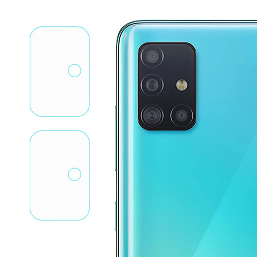 2Pcs / Set HD Clear Camera Lens Protector for Samsung Galaxy A51 4G SM-A515, Anti-Explosion Soft Soda-Lime Glass Lens Film - 1